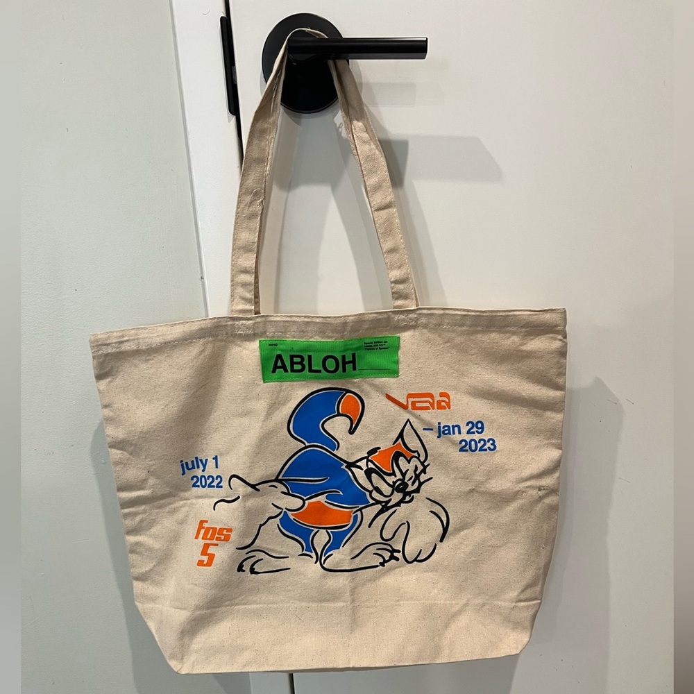 Limited Edition Abloh x Brooklyn Museum Tote Bag